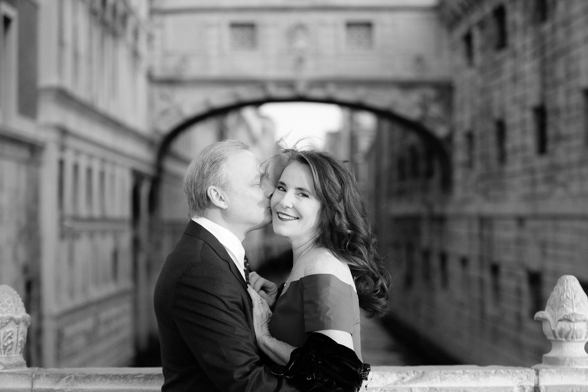 Arnel and her husband Mark in Venice, Italy
