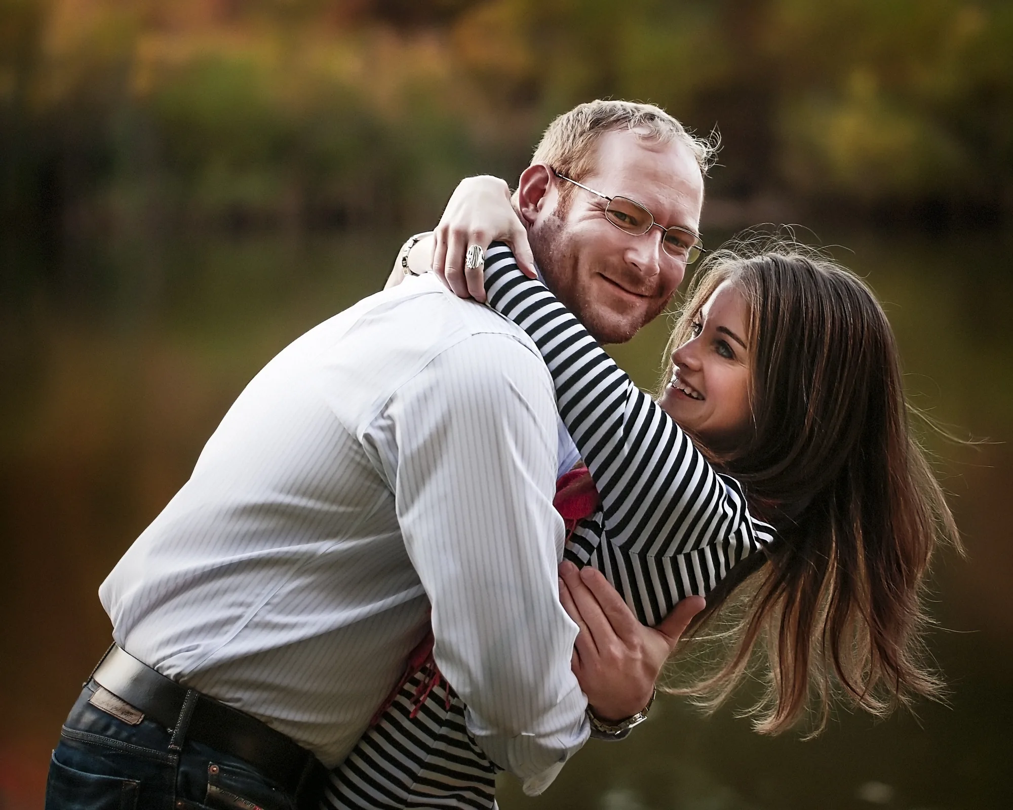 Engagement session on location