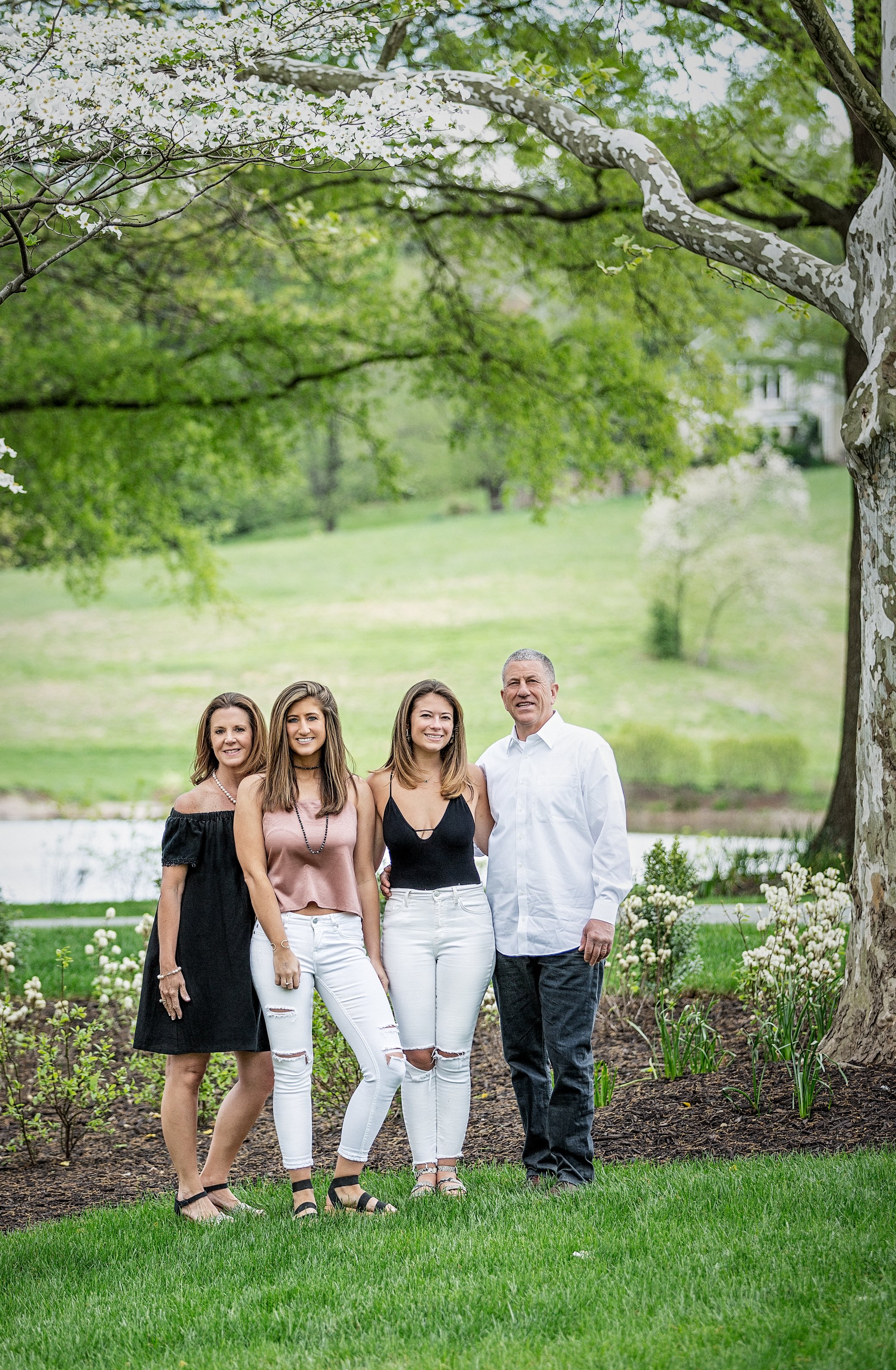 Grossman family outdoor portrait session